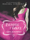 Cover image for Before I Wake